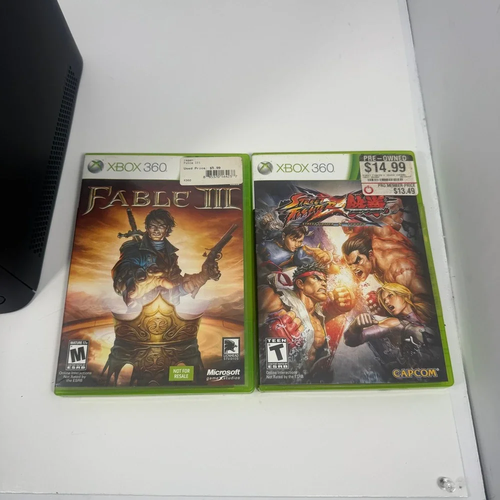 Xbox 360 Console Bundle 120GB Red Controller Games Parts Repair Read